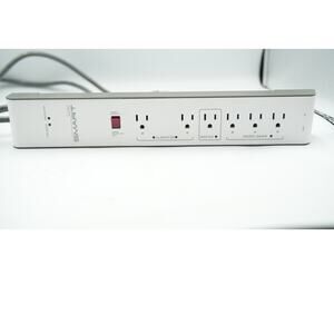 Ideative Inc Smart Surge‎ Protector Strip Energy Saver 7-Outlet Master Control